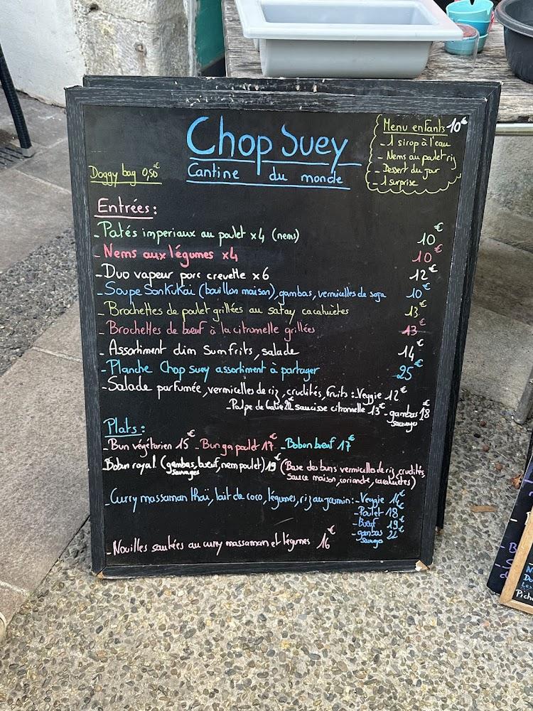 Restaurant CHOP SUEY - Menu Image 3